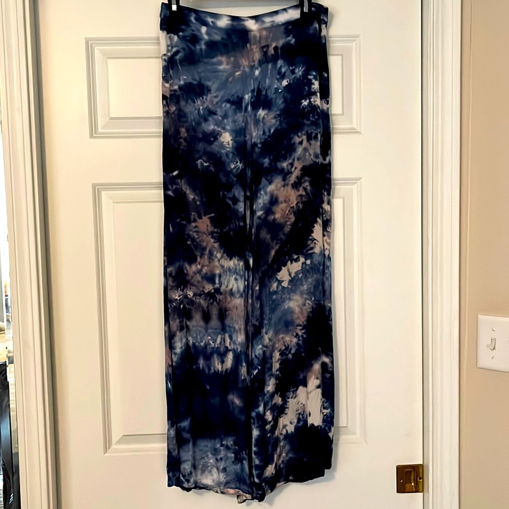 Young Fabulous & Broke tie dye flared pants